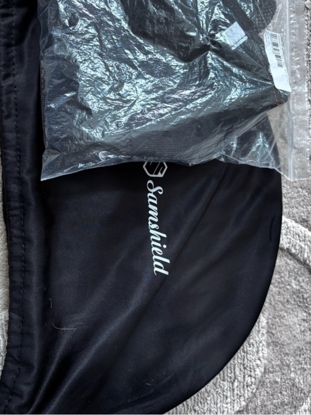 Samshield Women's Matte Black Equestrian Helmet New with tags - Picture 4 of 7